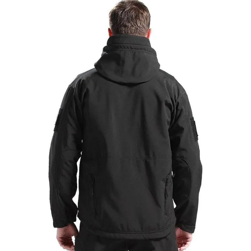 SHARKSKIN Men’s Warm Waterproof Softshell Tactical Hiking Jacket