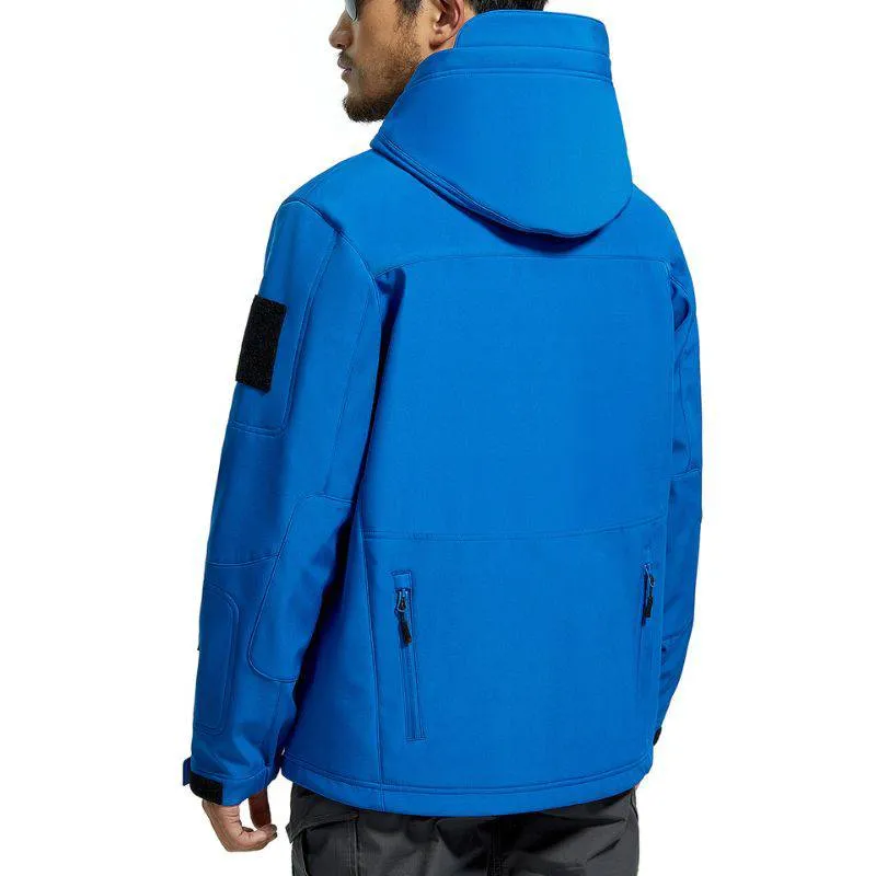 SHARKSKIN Men’s Warm Waterproof Softshell Tactical Hiking Jacket