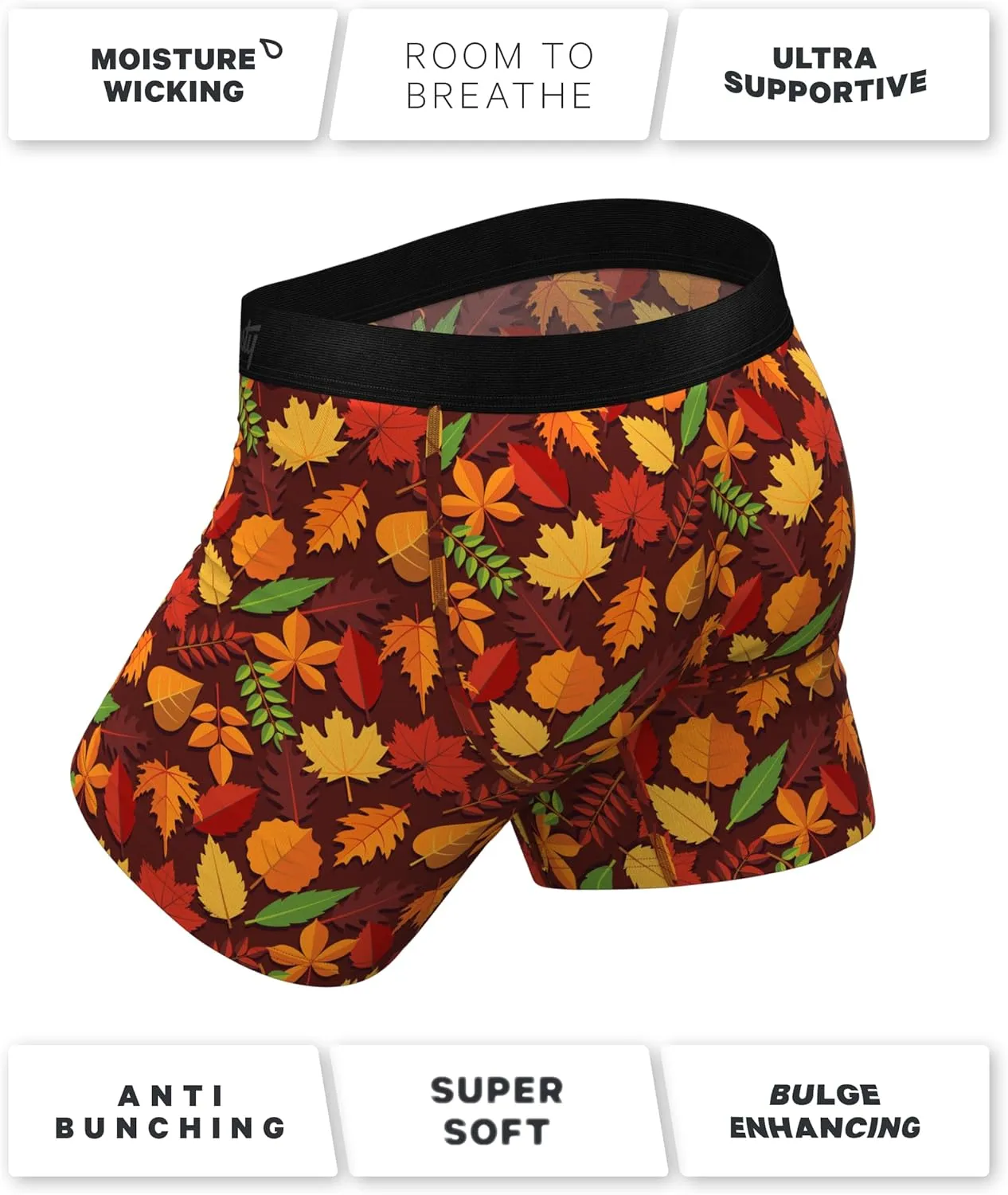 Shinesty Hammock Support Mens Boxer Briefs | Underwear Flyless | Anti-Chafing, Moisture Wicking