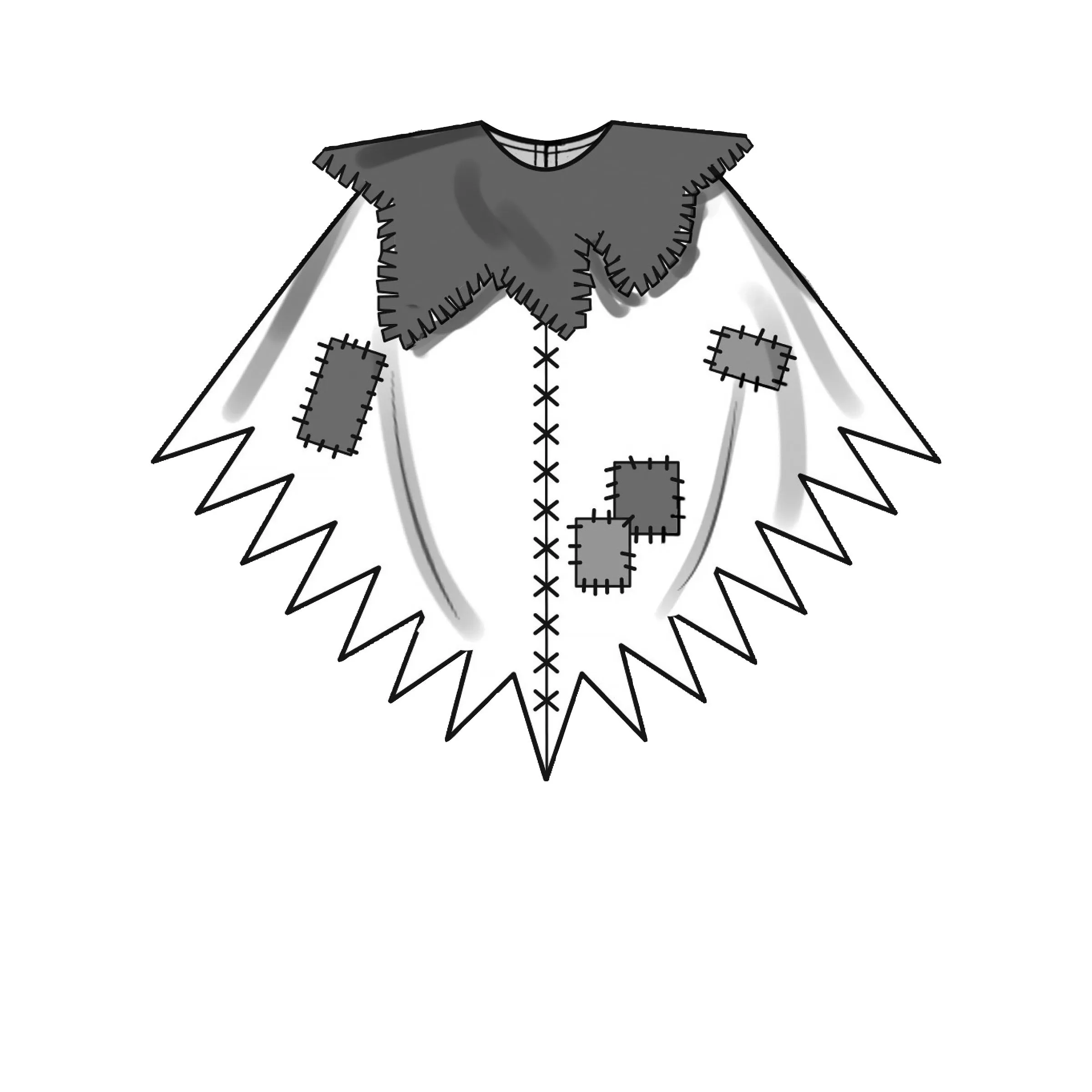 Simplicity Pattern 9169 Misses' Character Poncho Costumes
