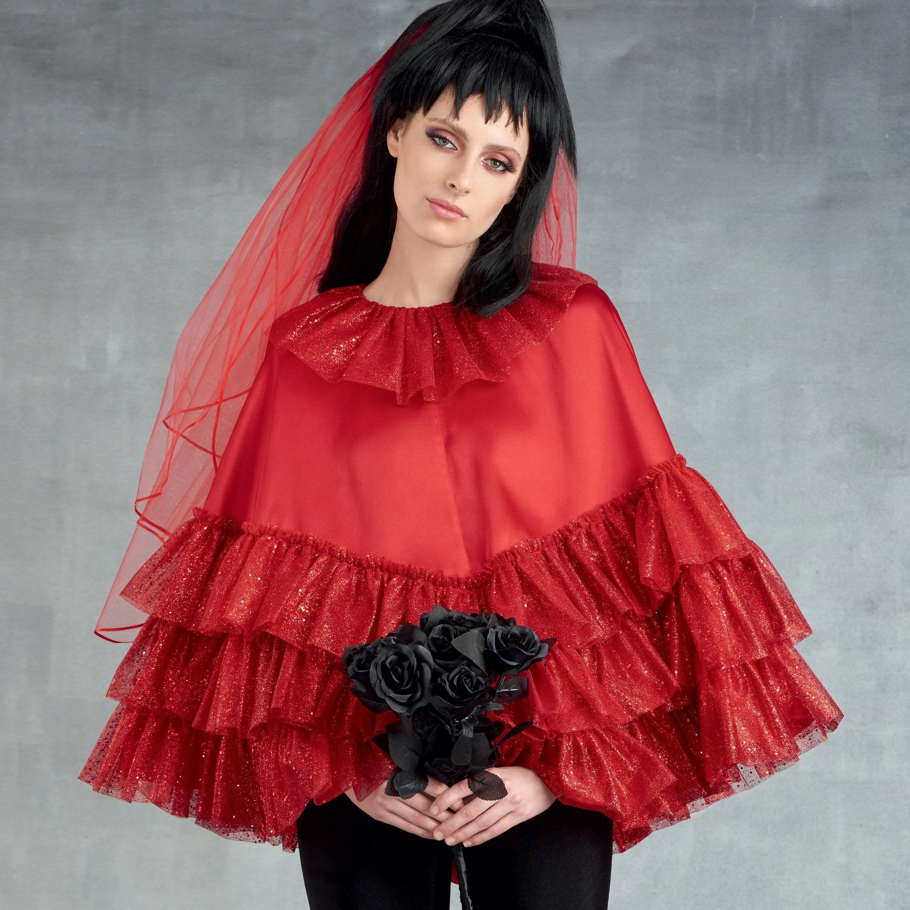 Simplicity Sewing Pattern 9350 Misses' Poncho Costumes and Face Masks