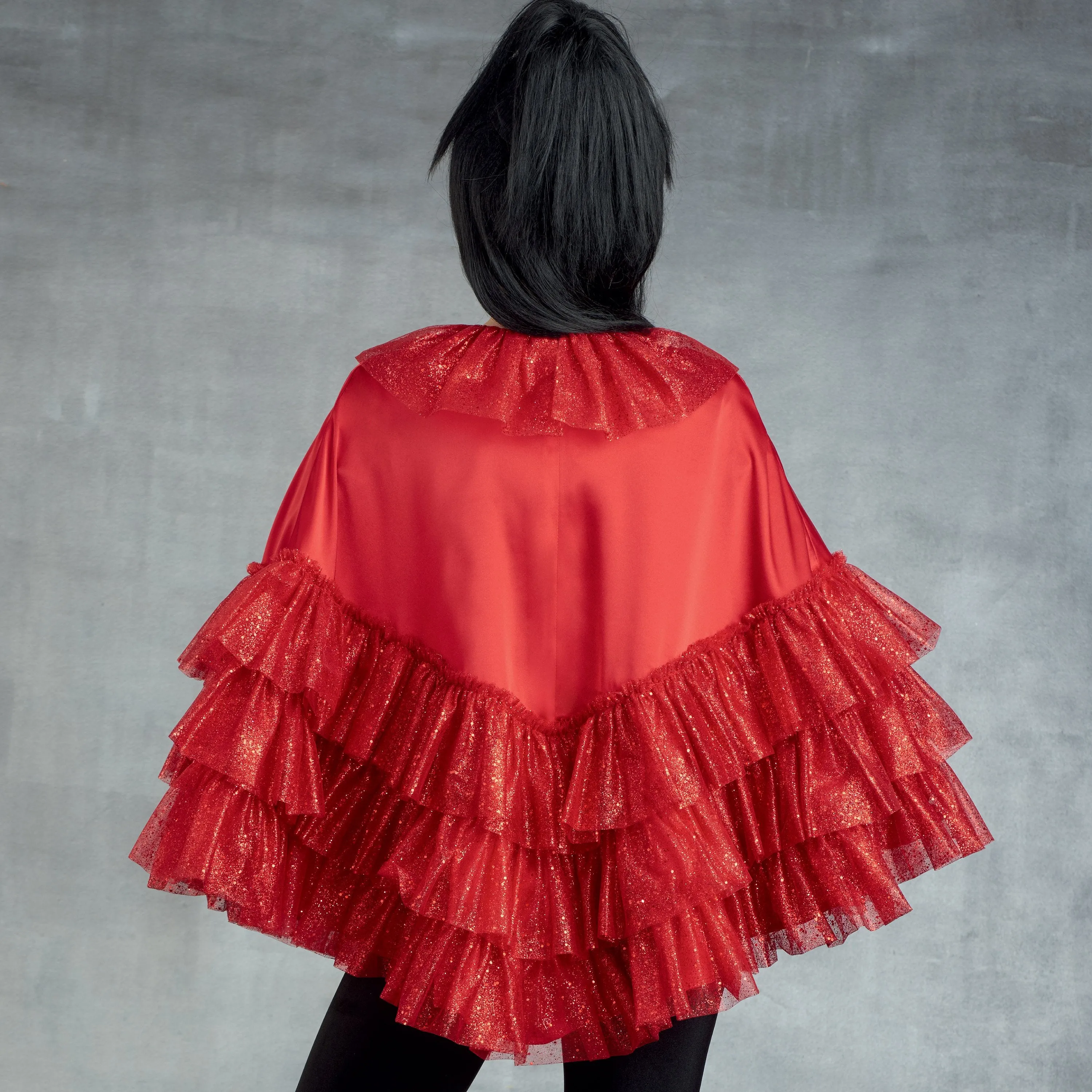 Simplicity Sewing Pattern 9350 Misses' Poncho Costumes and Face Masks