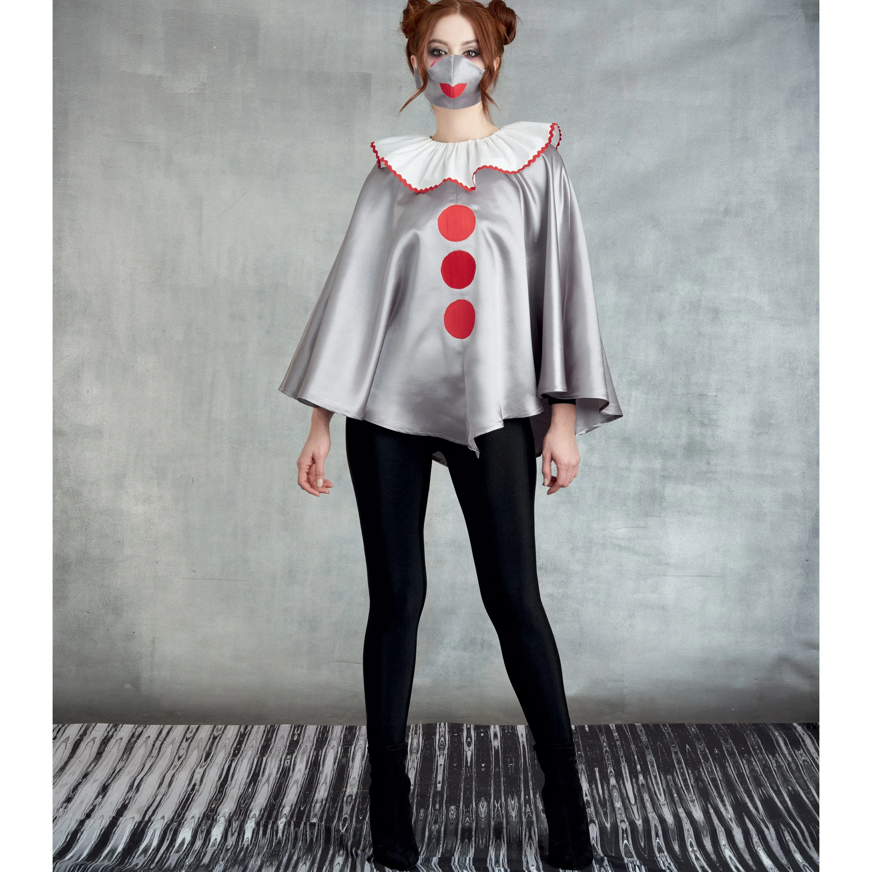 Simplicity Sewing Pattern 9350 Misses' Poncho Costumes and Face Masks