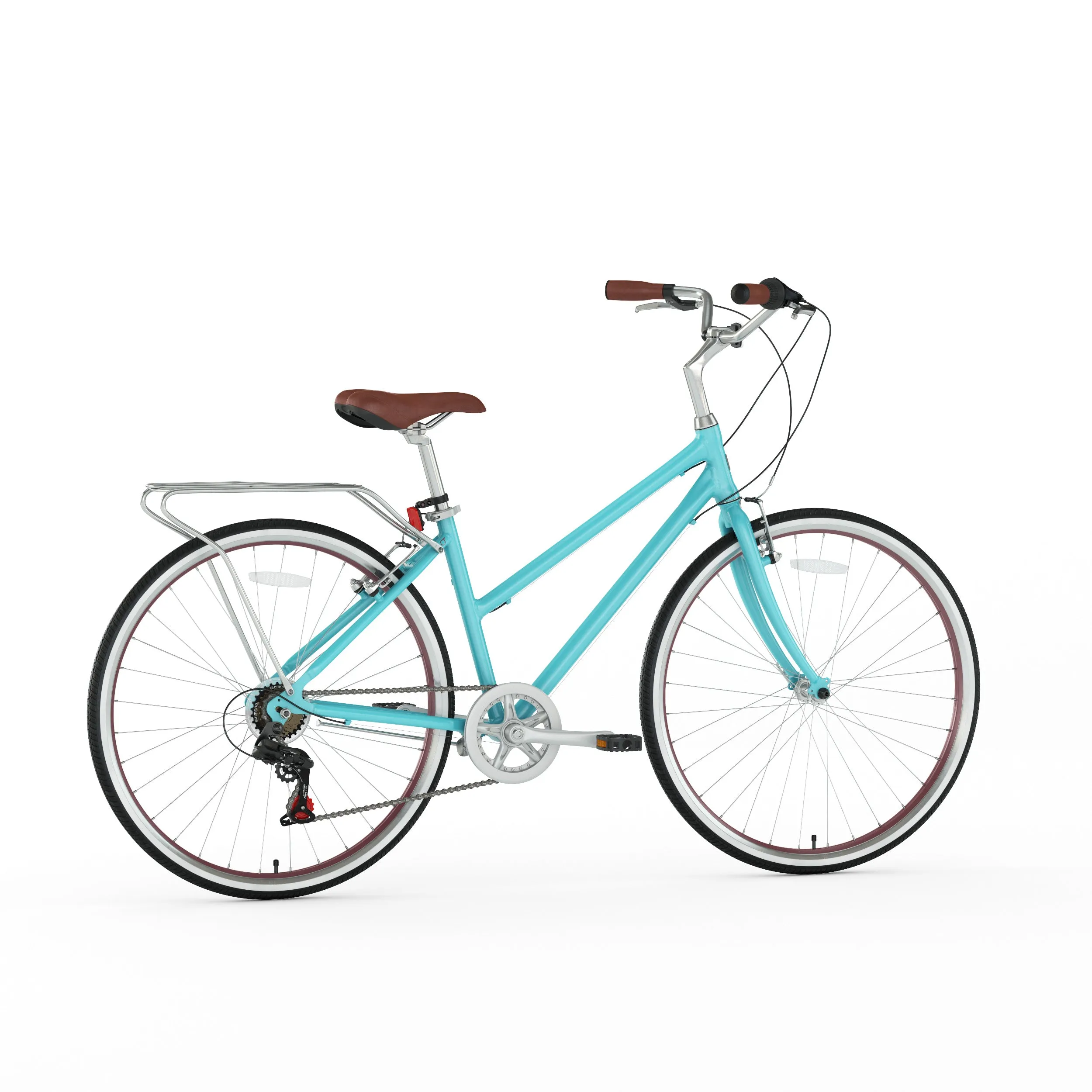 sixthreezero Explore Your Range Women's 7 Speed Commuter Hybrid Bike