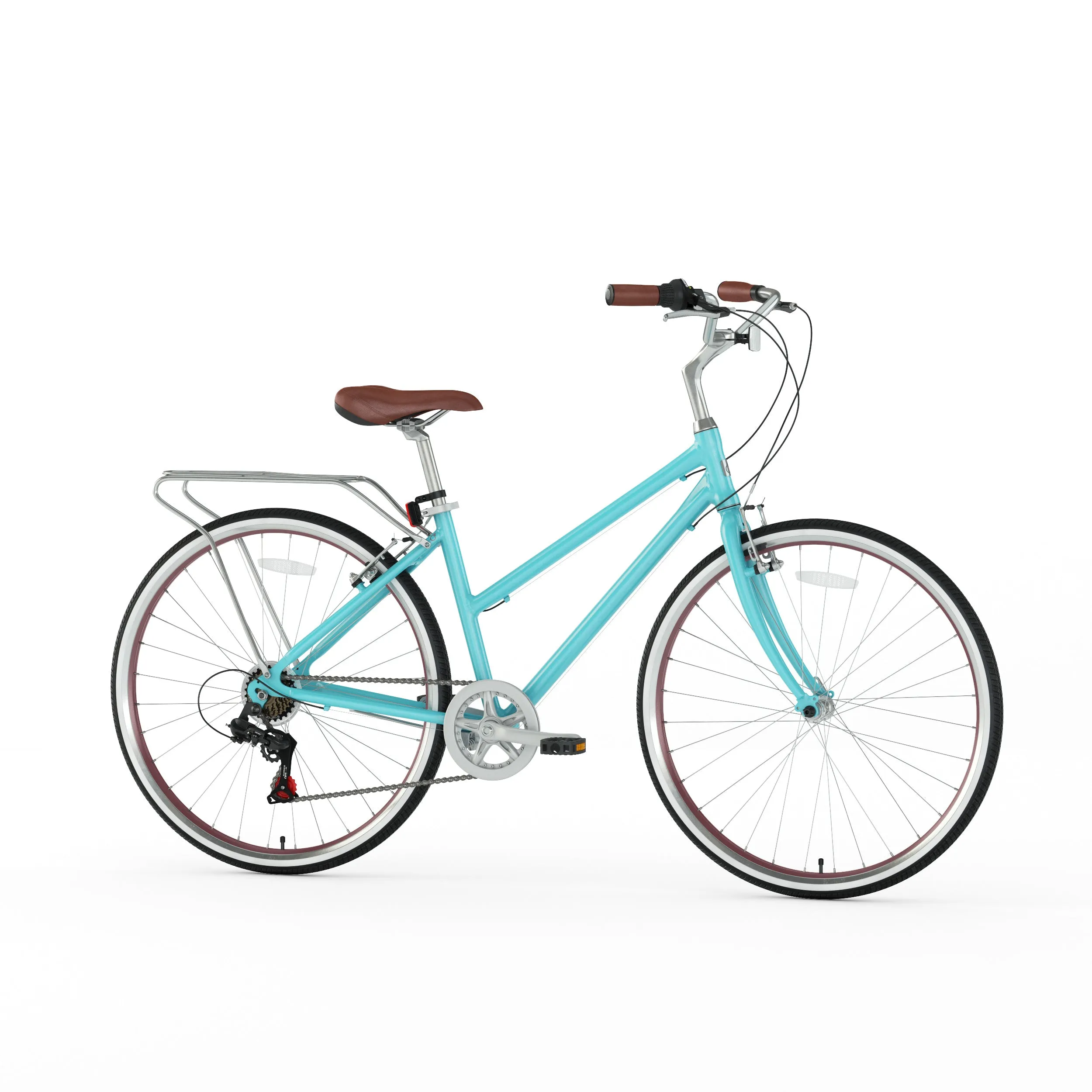 sixthreezero Explore Your Range Women's 7 Speed Commuter Hybrid Bike