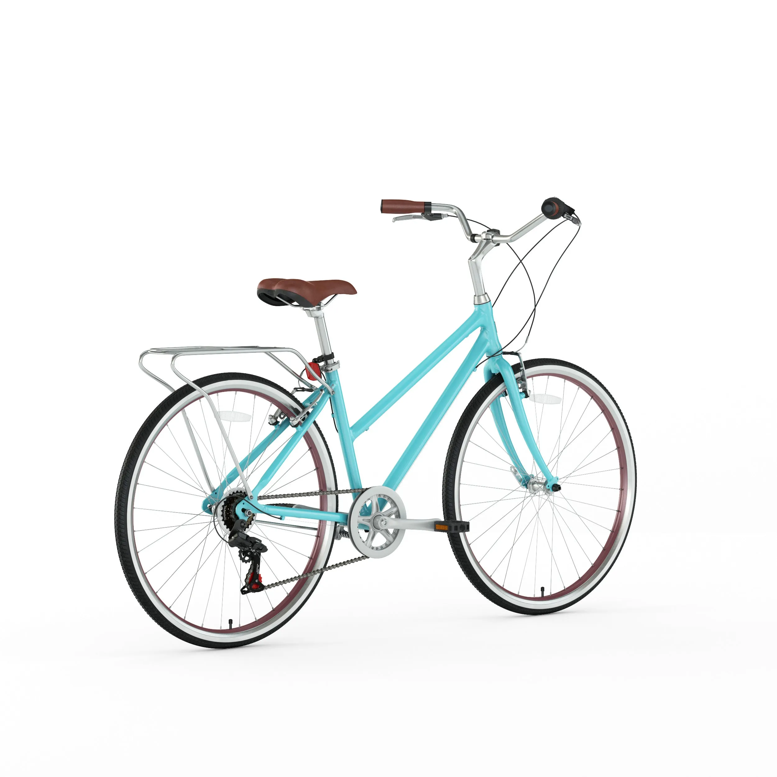 sixthreezero Explore Your Range Women's 7 Speed Commuter Hybrid Bike