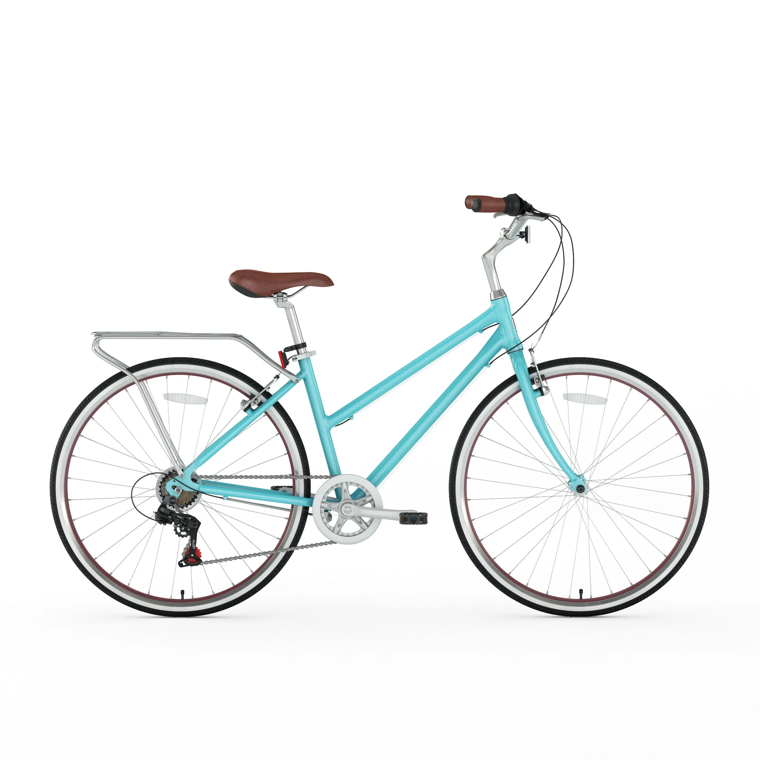 sixthreezero Explore Your Range Women's 7 Speed Commuter Hybrid Bike
