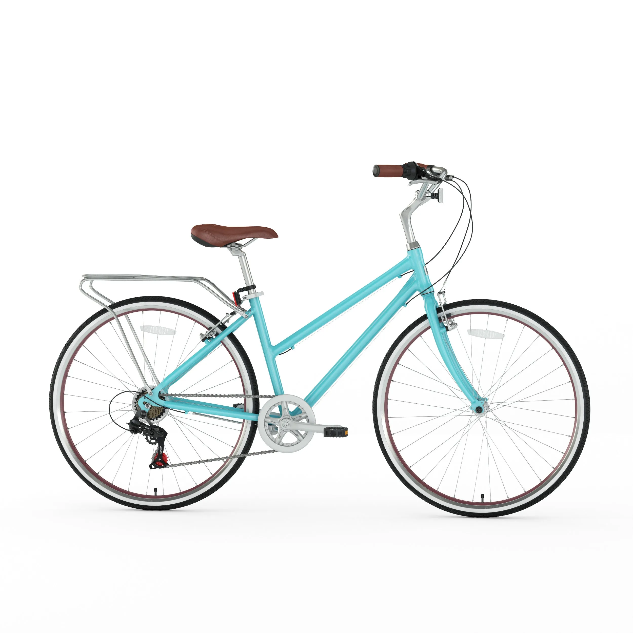 sixthreezero Explore Your Range Women's 7 Speed Commuter Hybrid Bike
