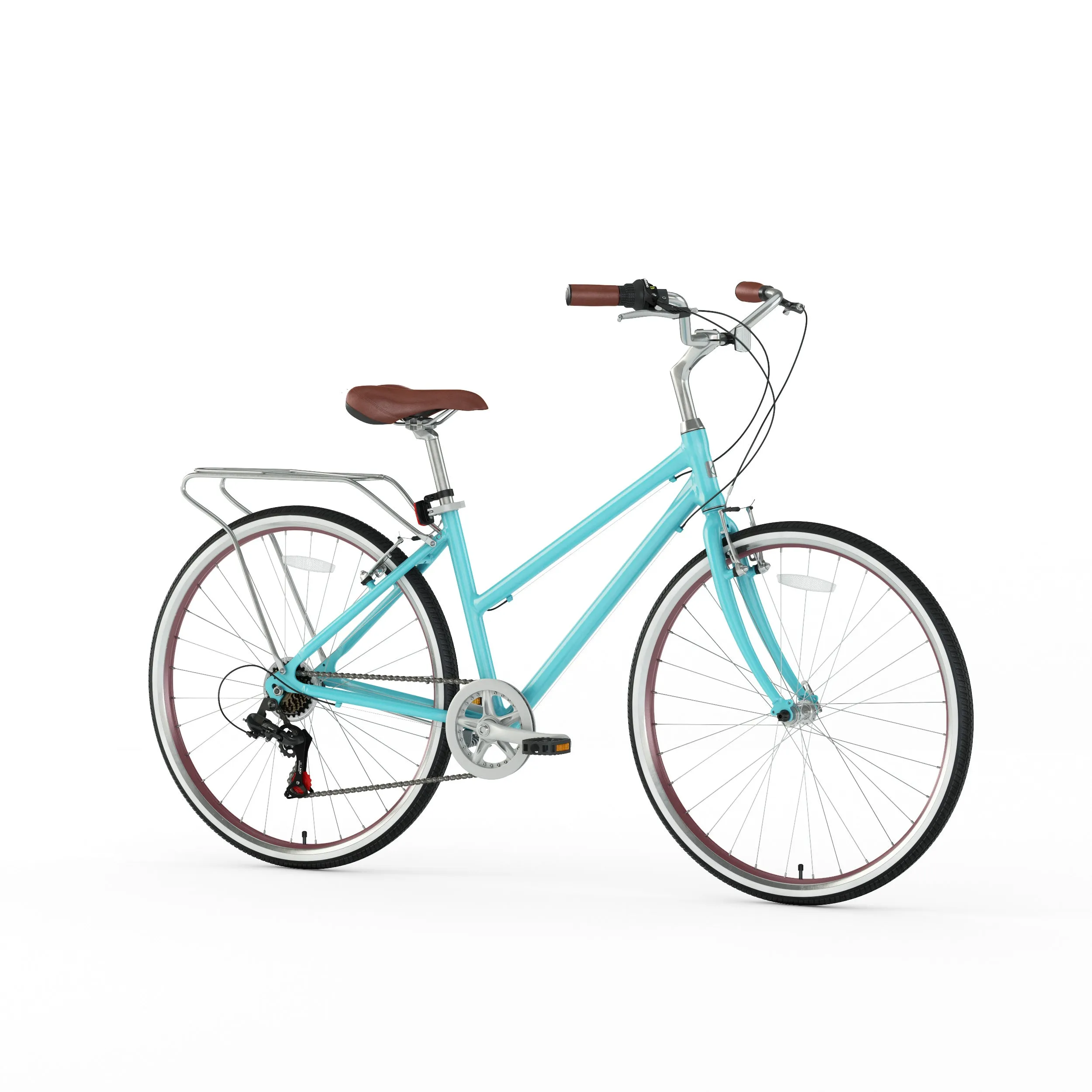 sixthreezero Explore Your Range Women's 7 Speed Commuter Hybrid Bike
