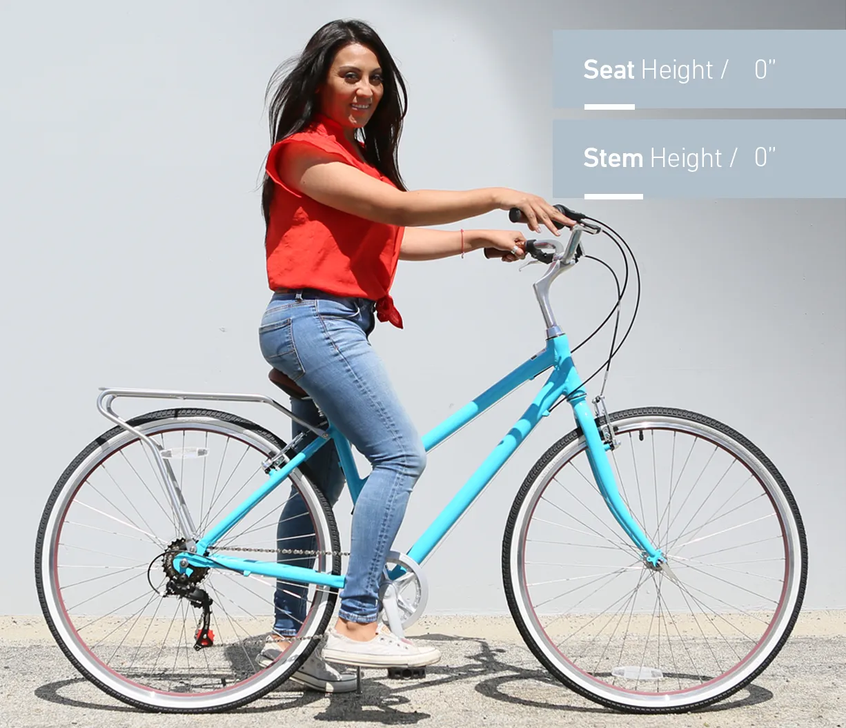 sixthreezero Explore Your Range Women's 7 Speed Commuter Hybrid Bike