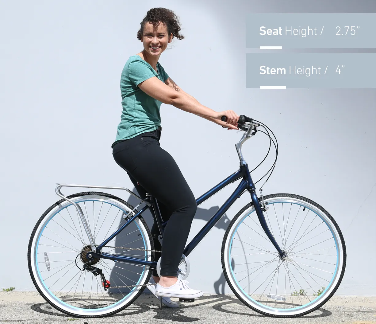 sixthreezero Explore Your Range Women's 7 Speed Commuter Hybrid Bike
