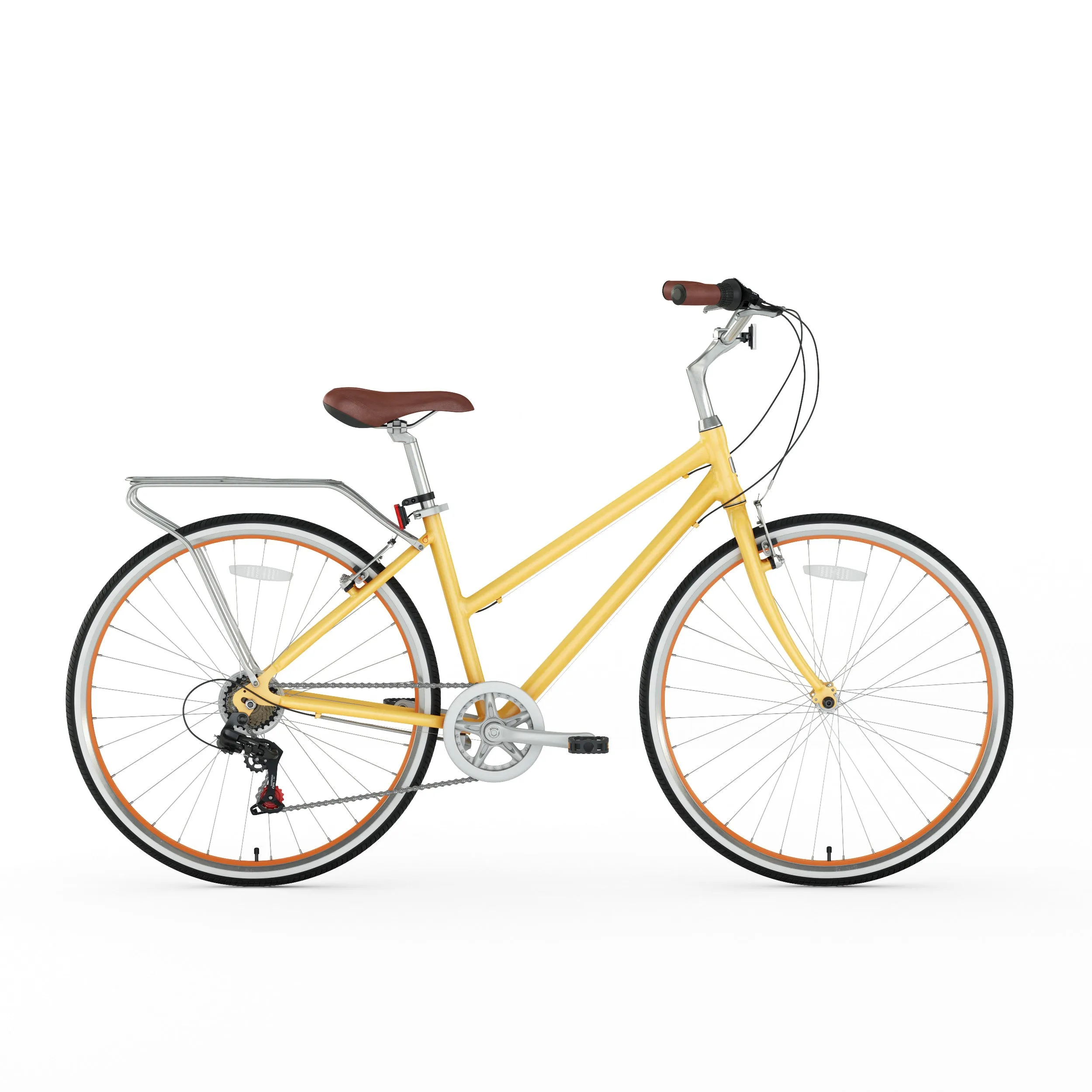 sixthreezero Explore Your Range Women's 7 Speed Commuter Hybrid Bike