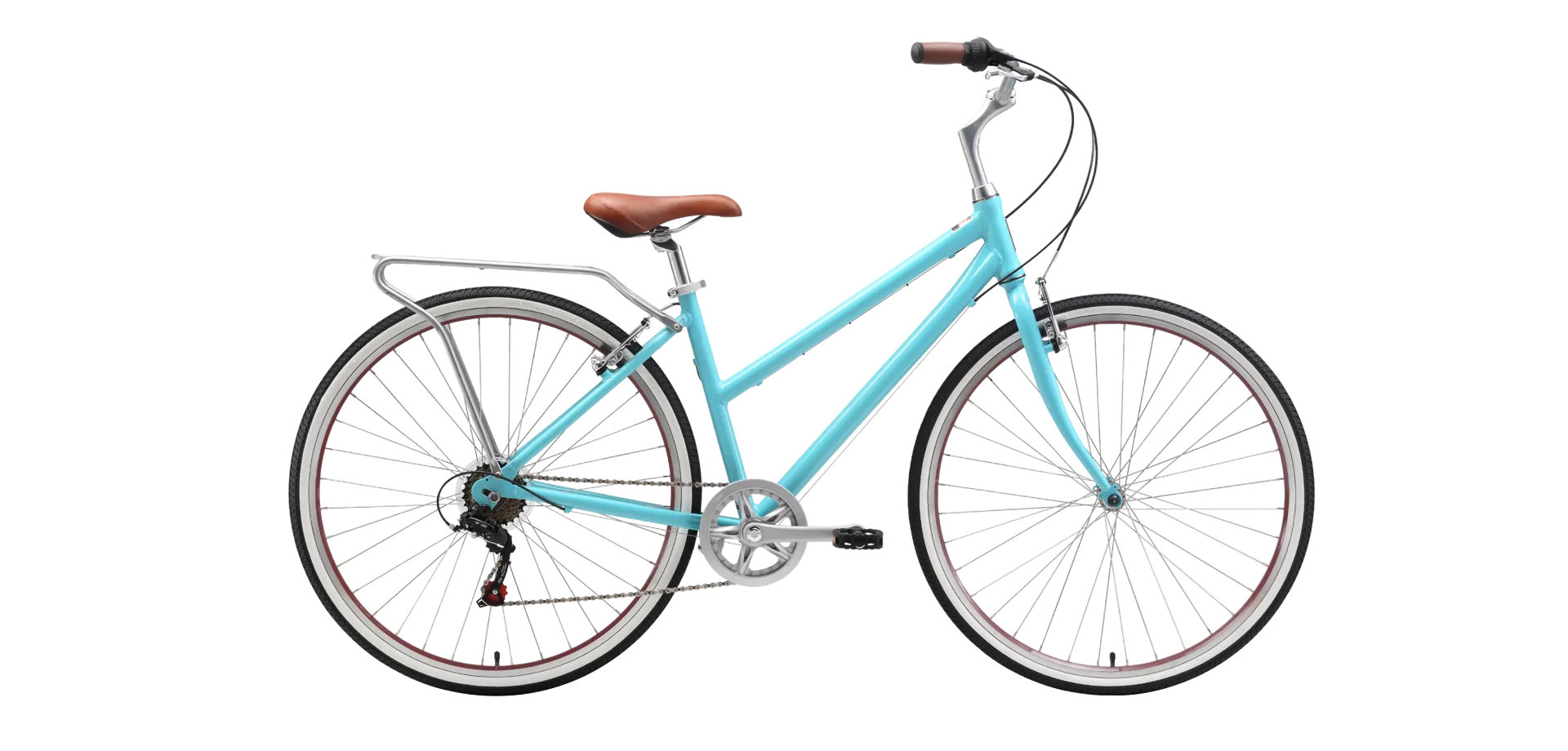 sixthreezero Explore Your Range Women's 7 Speed Commuter Hybrid Bike