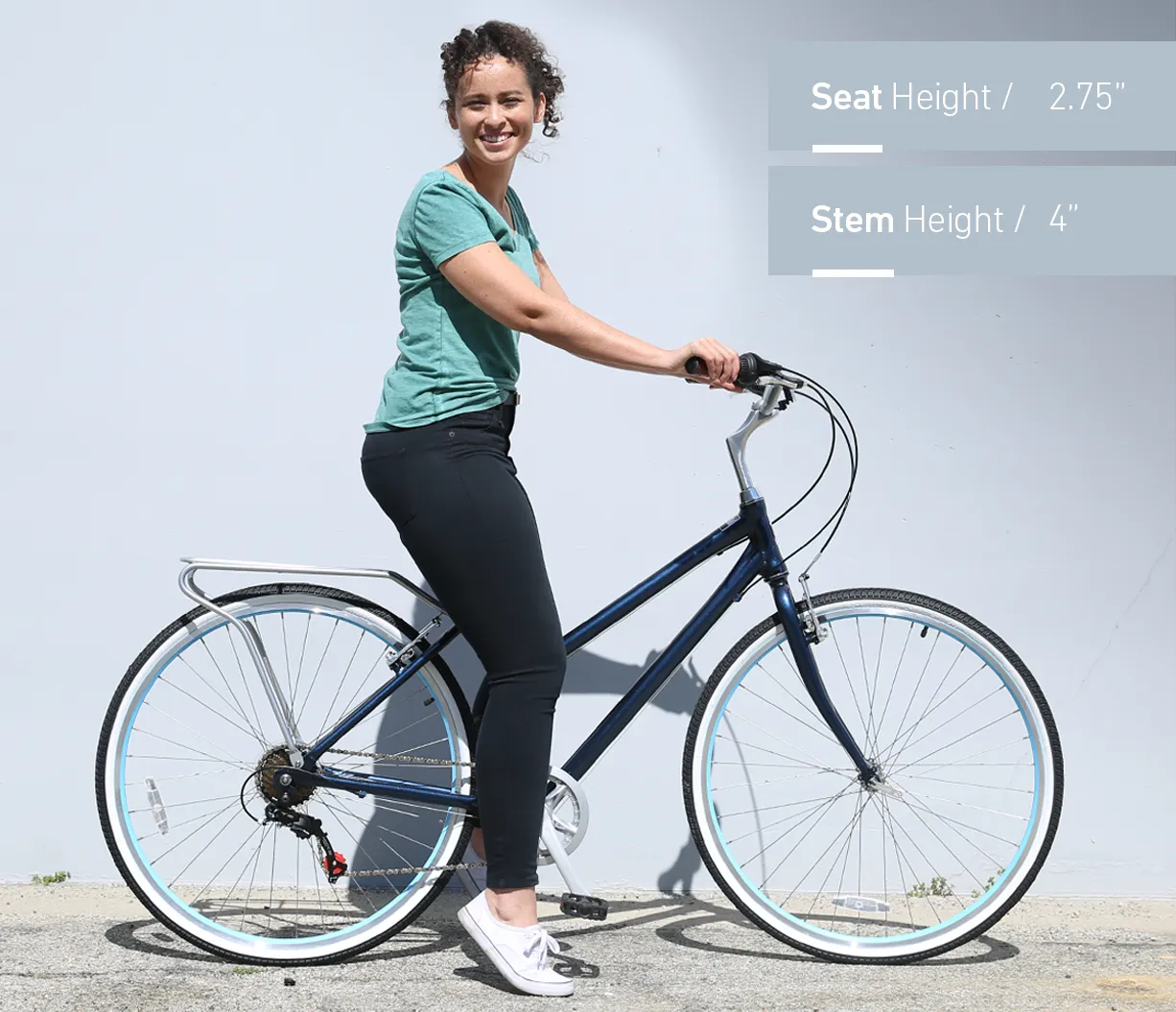 sixthreezero Explore Your Range Women's 7 Speed Commuter Hybrid Bike