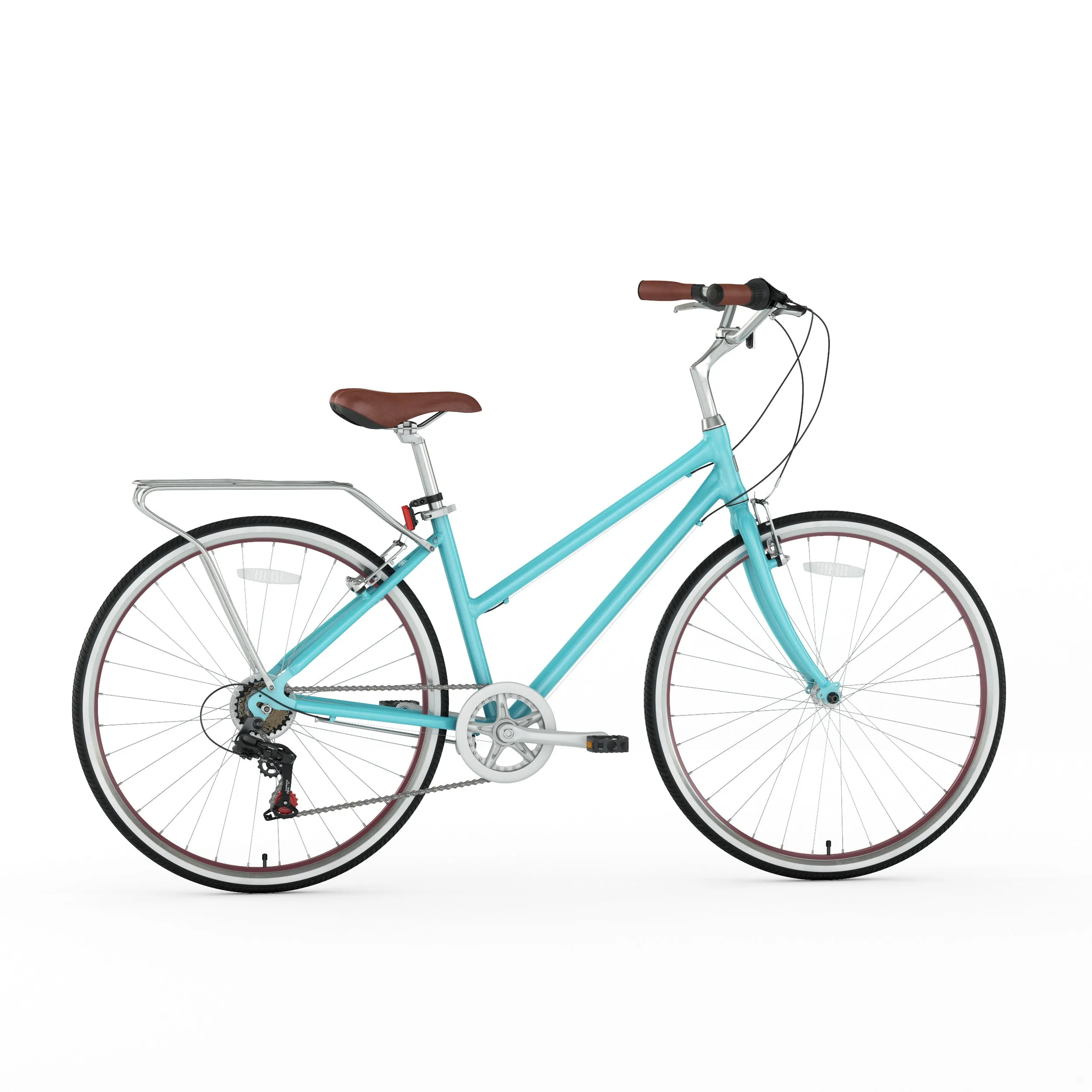 sixthreezero Explore Your Range Women's 7 Speed Commuter Hybrid Bike
