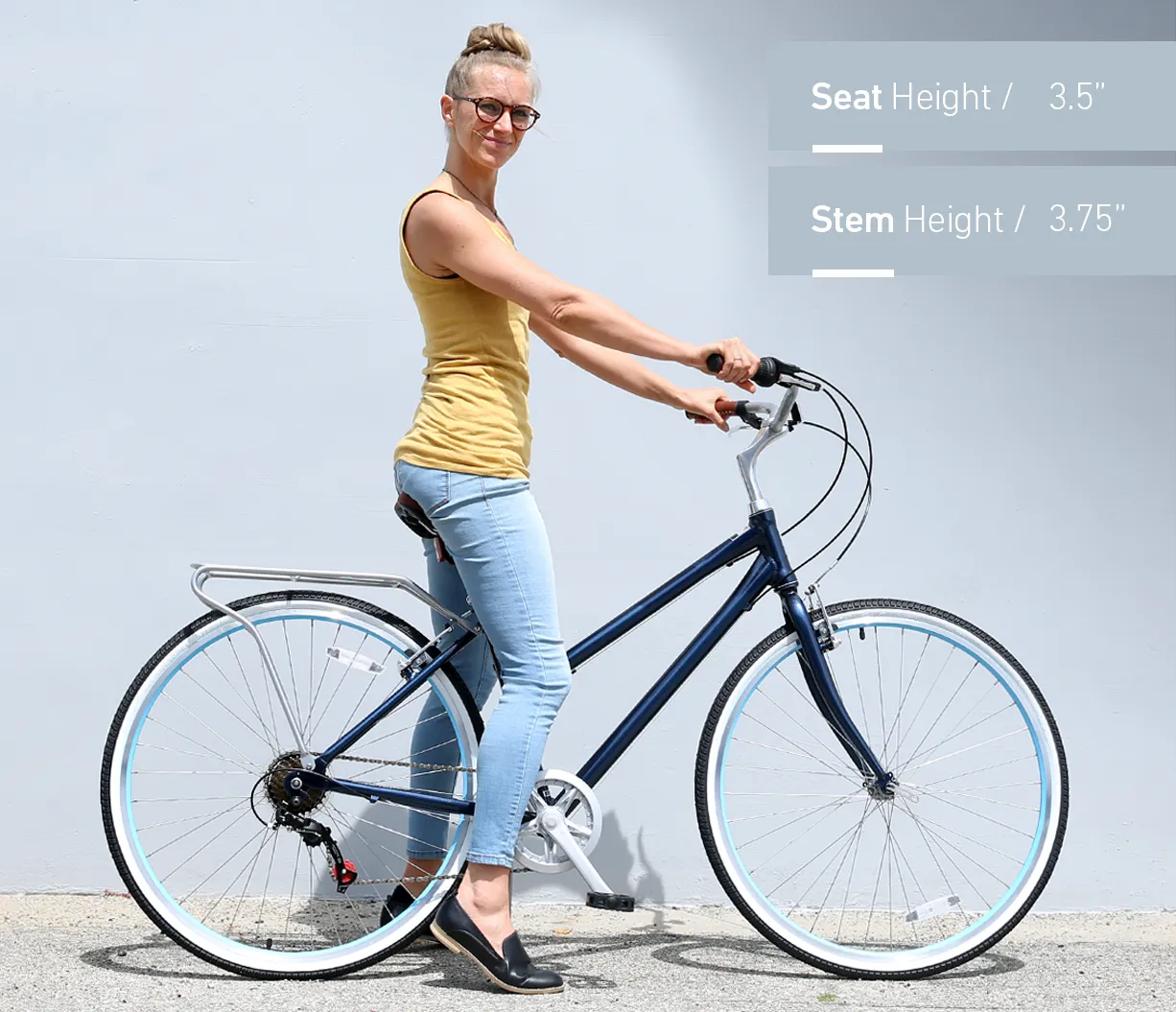 sixthreezero Explore Your Range Women's 7 Speed Commuter Hybrid Bike