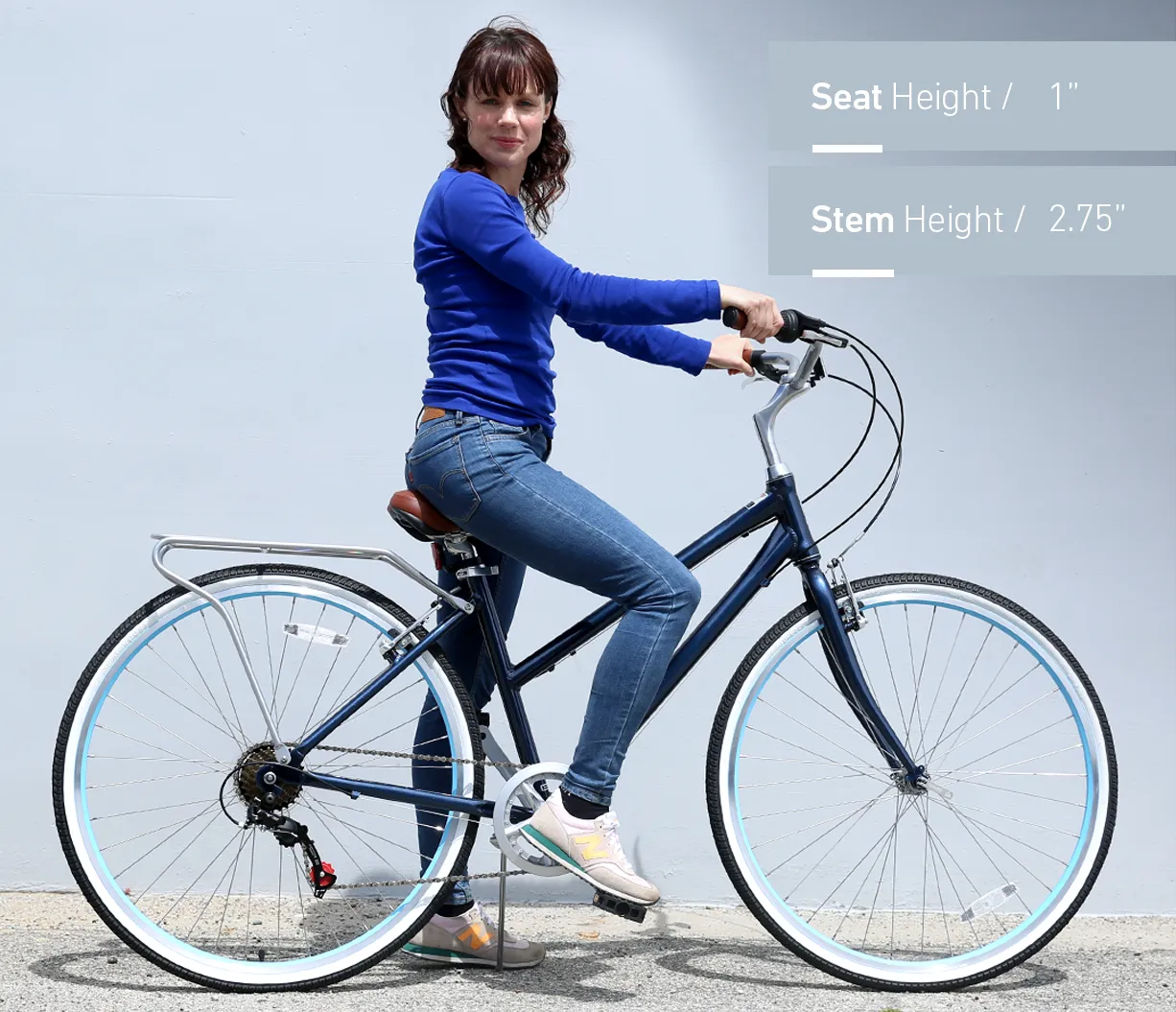 sixthreezero Explore Your Range Women's 7 Speed Commuter Hybrid Bike