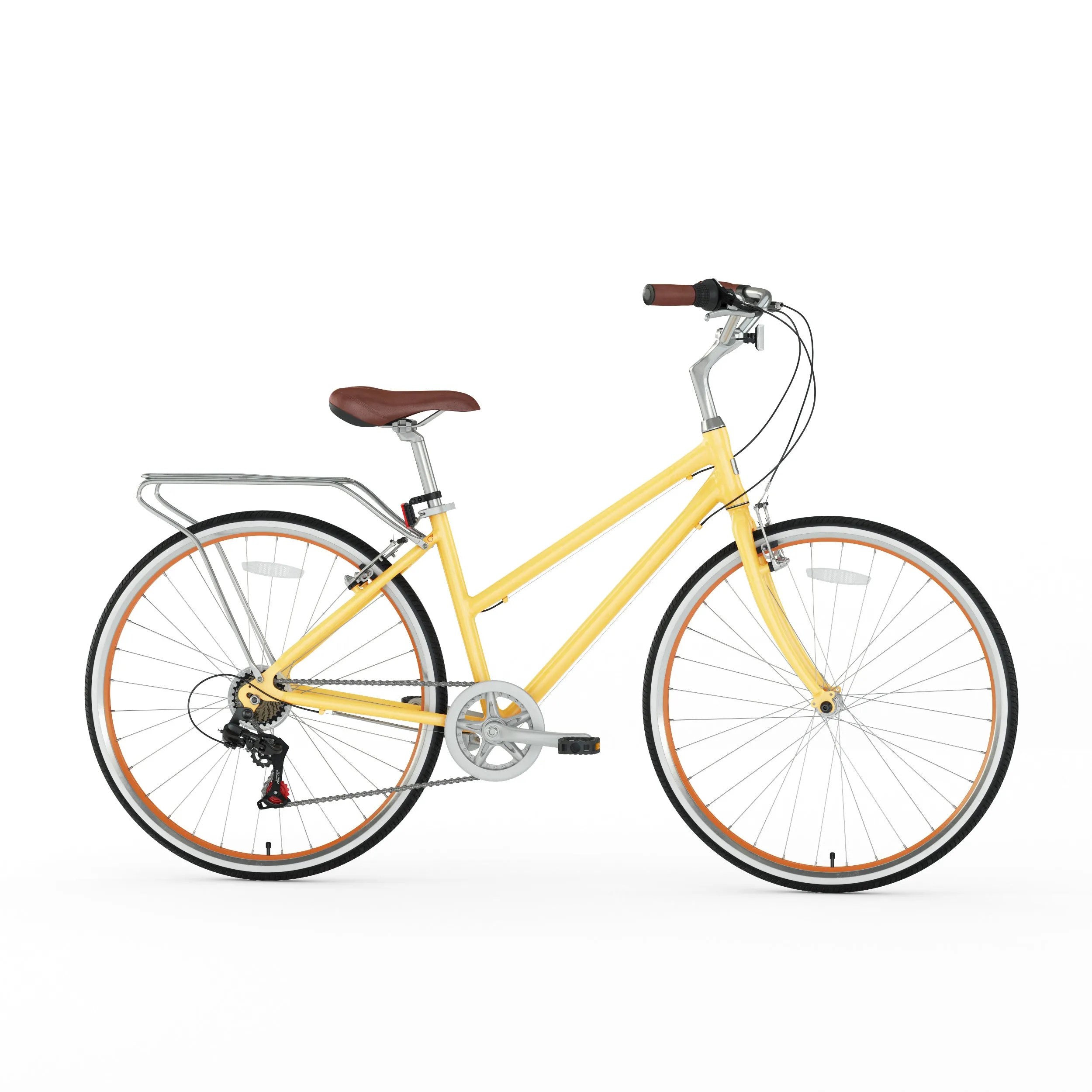 sixthreezero Explore Your Range Women's 7 Speed Commuter Hybrid Bike