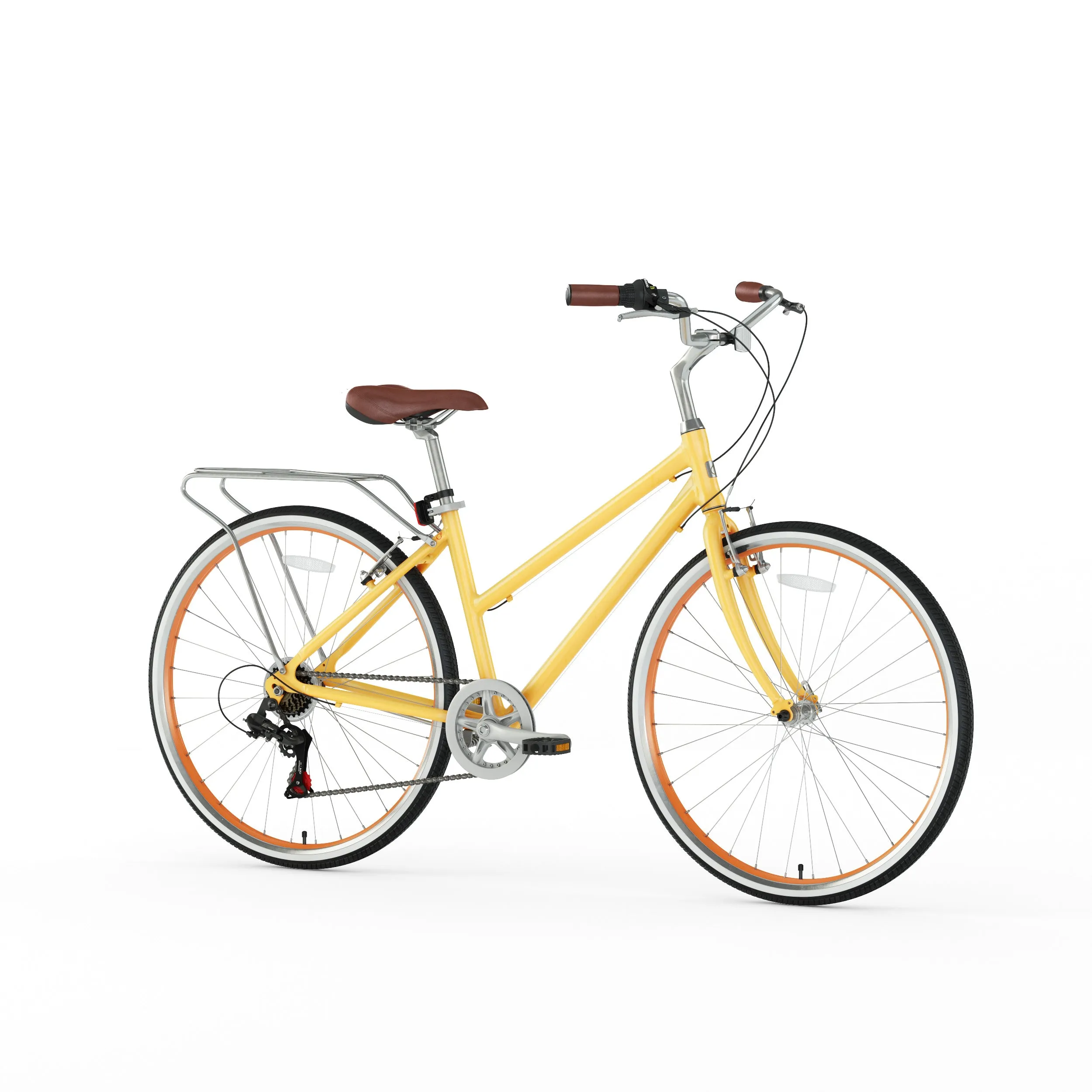 sixthreezero Explore Your Range Women's 7 Speed Commuter Hybrid Bike