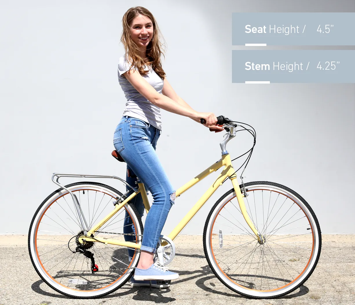 sixthreezero Explore Your Range Women's 7 Speed Commuter Hybrid Bike