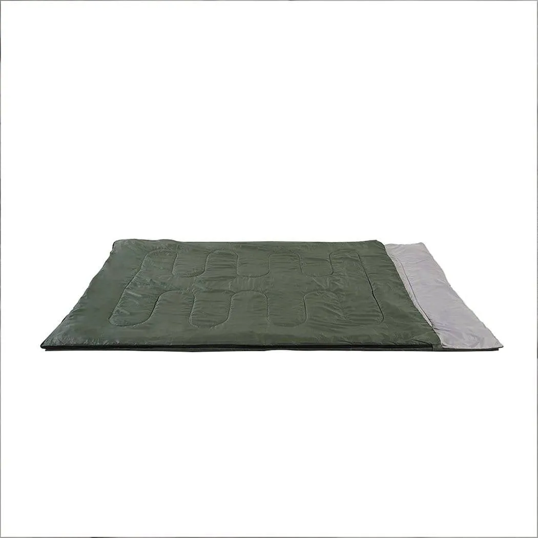 Sleeping Bag Double Bags Outdoor Camping Thermal 0deg-18deg-Mountview