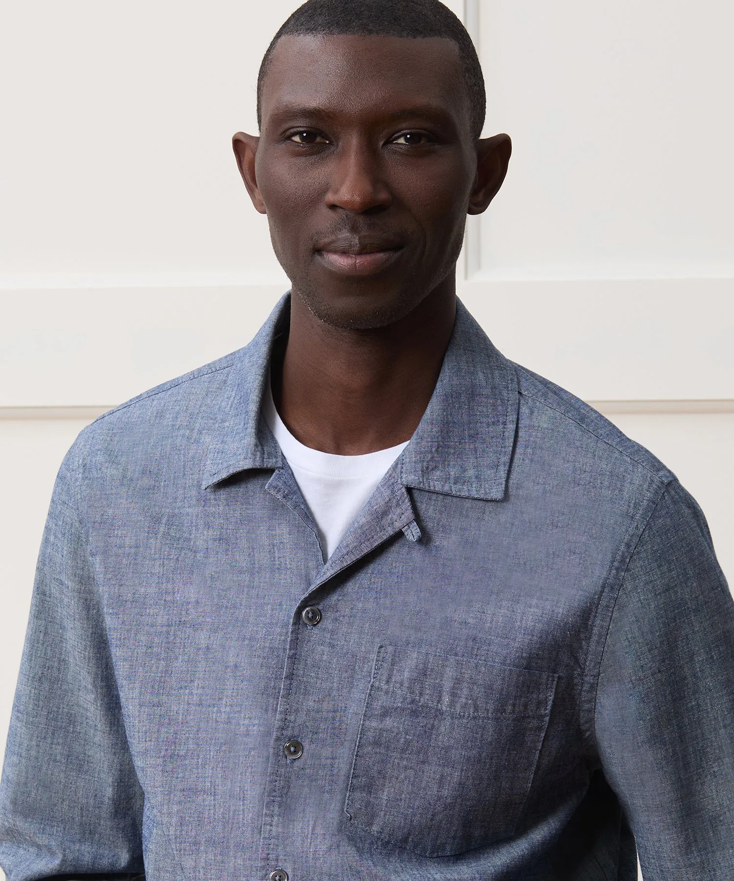 Slim Fit Chambray Hollywood Shirt