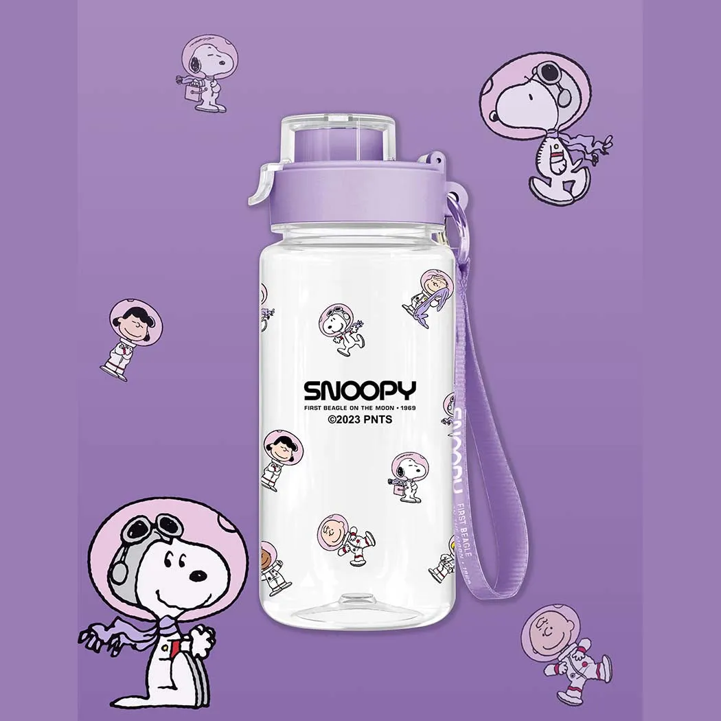 Snoopy the Little Space Explorer Collection Plastic Bottle with Strap (640mL)