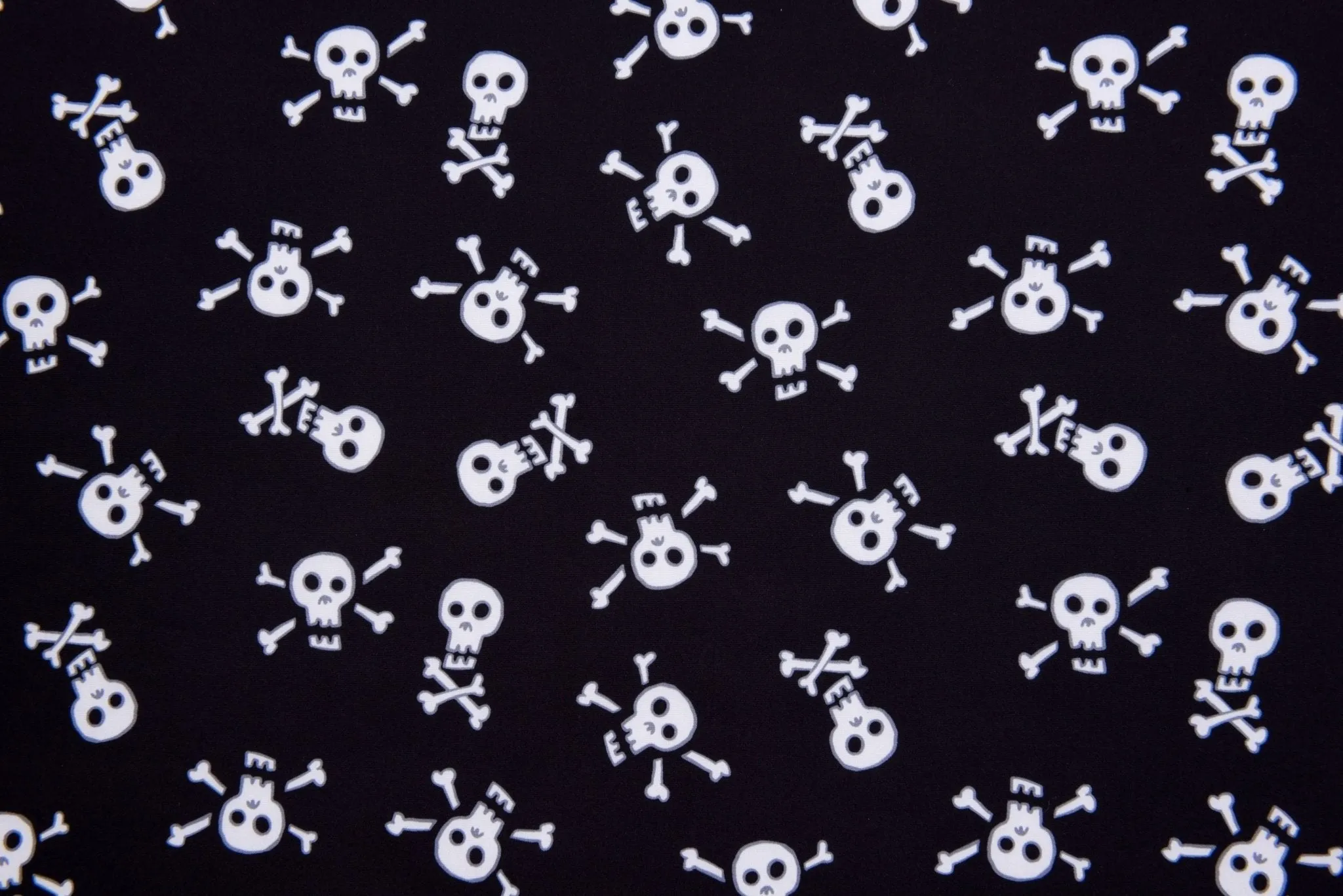 Softshell fabric Skeleton Print Water Repellent Resistant