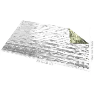 Space Blanket - Gold   Silver