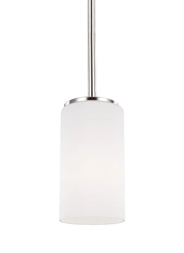 Spherical Brushed Nickel 1 Light Mini-Pen