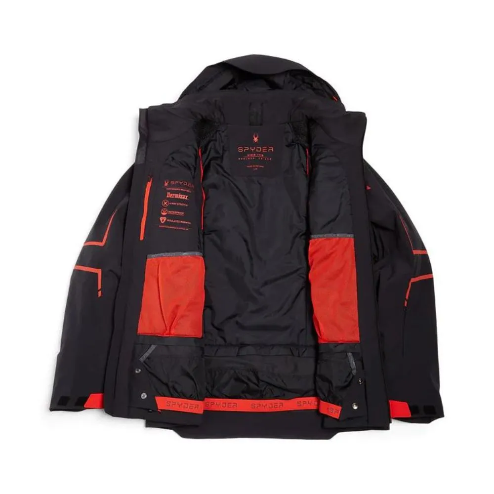 Spyder Titan Mens Ski Jacket - Black