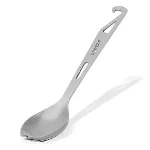 Stainless Steel Long Handle Spork with a Bottle Opener