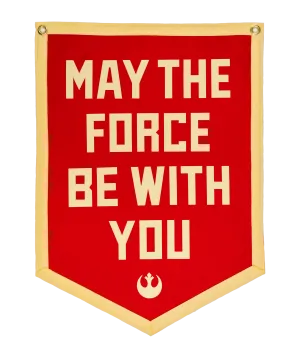 STAR WARS™ May The Force Be With You Camp Flag