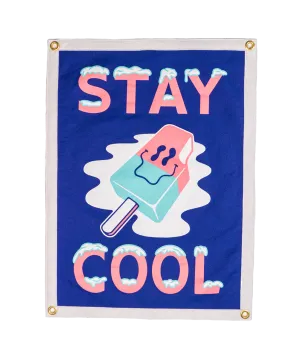 Stay Cool Camp Flag • Holy Smokes x Oxford Pennant