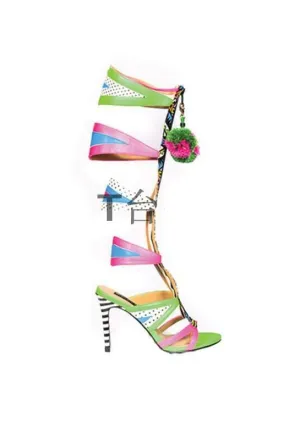 Stiletto Heels Mid-calf Sandals
