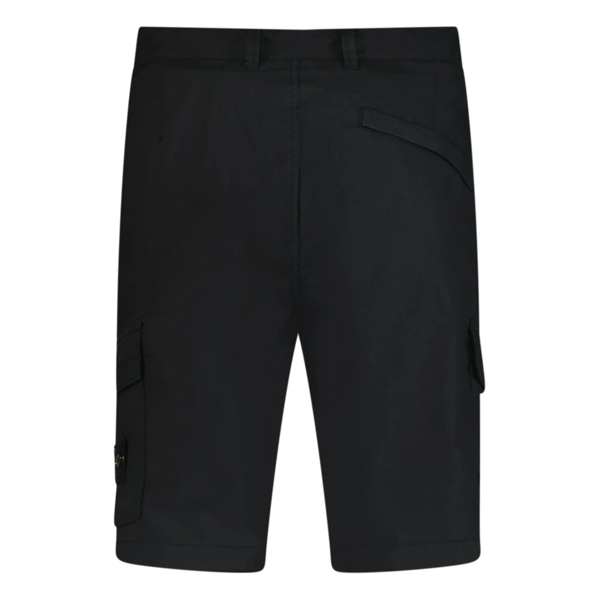 STONE ISLAND BERMUDA CARGO SHORTS BLACK