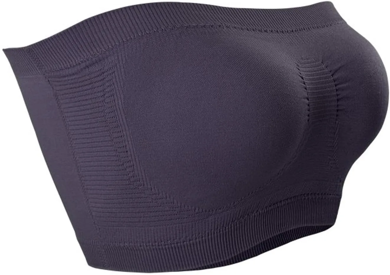 Strapless Bras for Women Plus Size Bandeau Sports Bras Solid Non-Slip Seamless Tube Tops Summer Basic Layer Bras