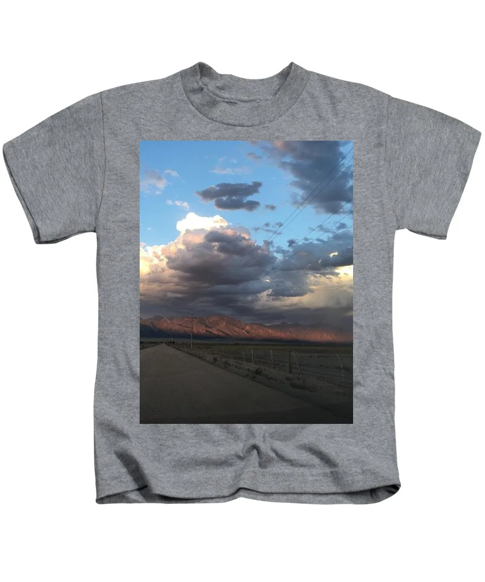 Summer Storm Sunset Crestone - Kids T-Shirt