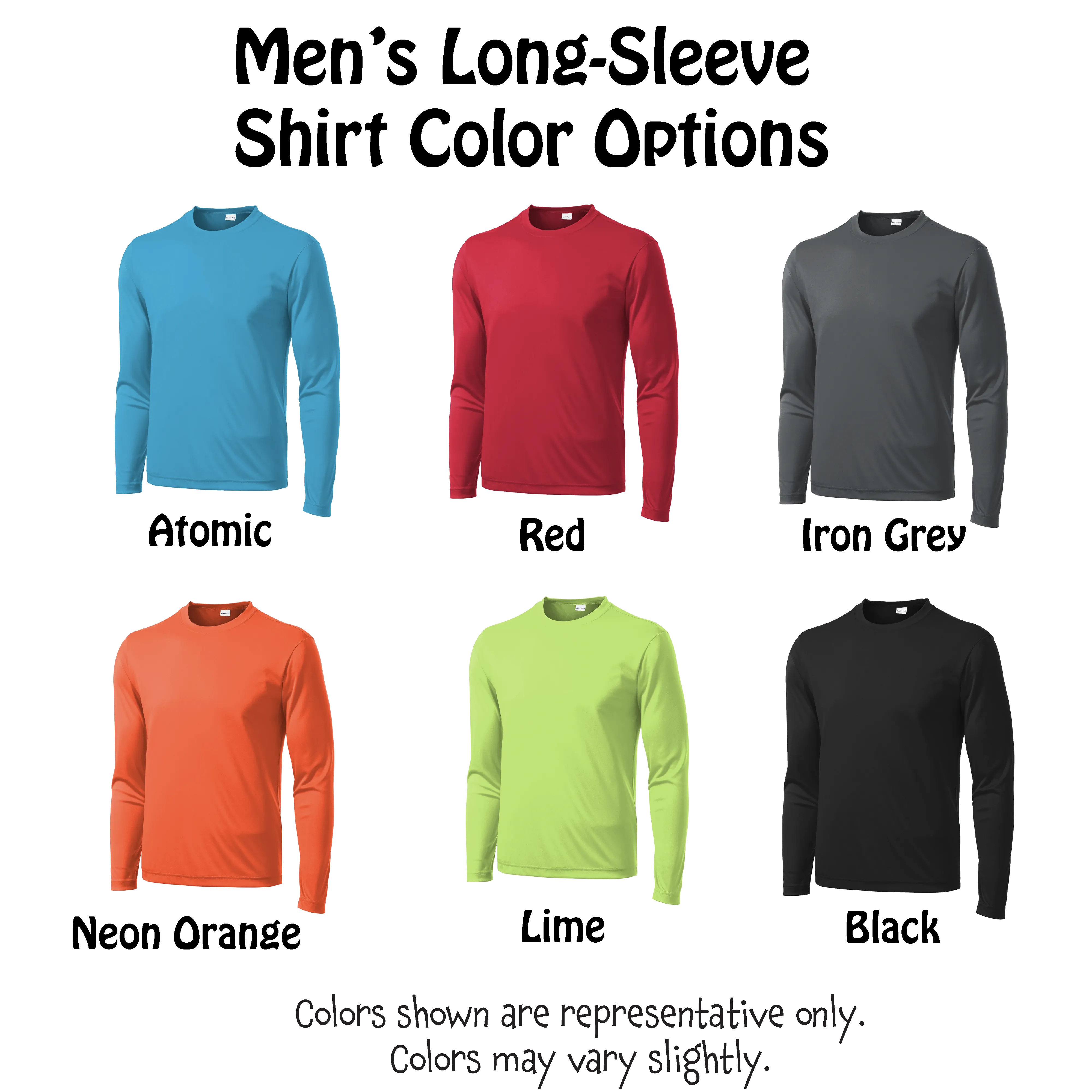 Sun City Festival Hiking Club | Men's Long Sleeve Athletic Shirt | 100% Polyester