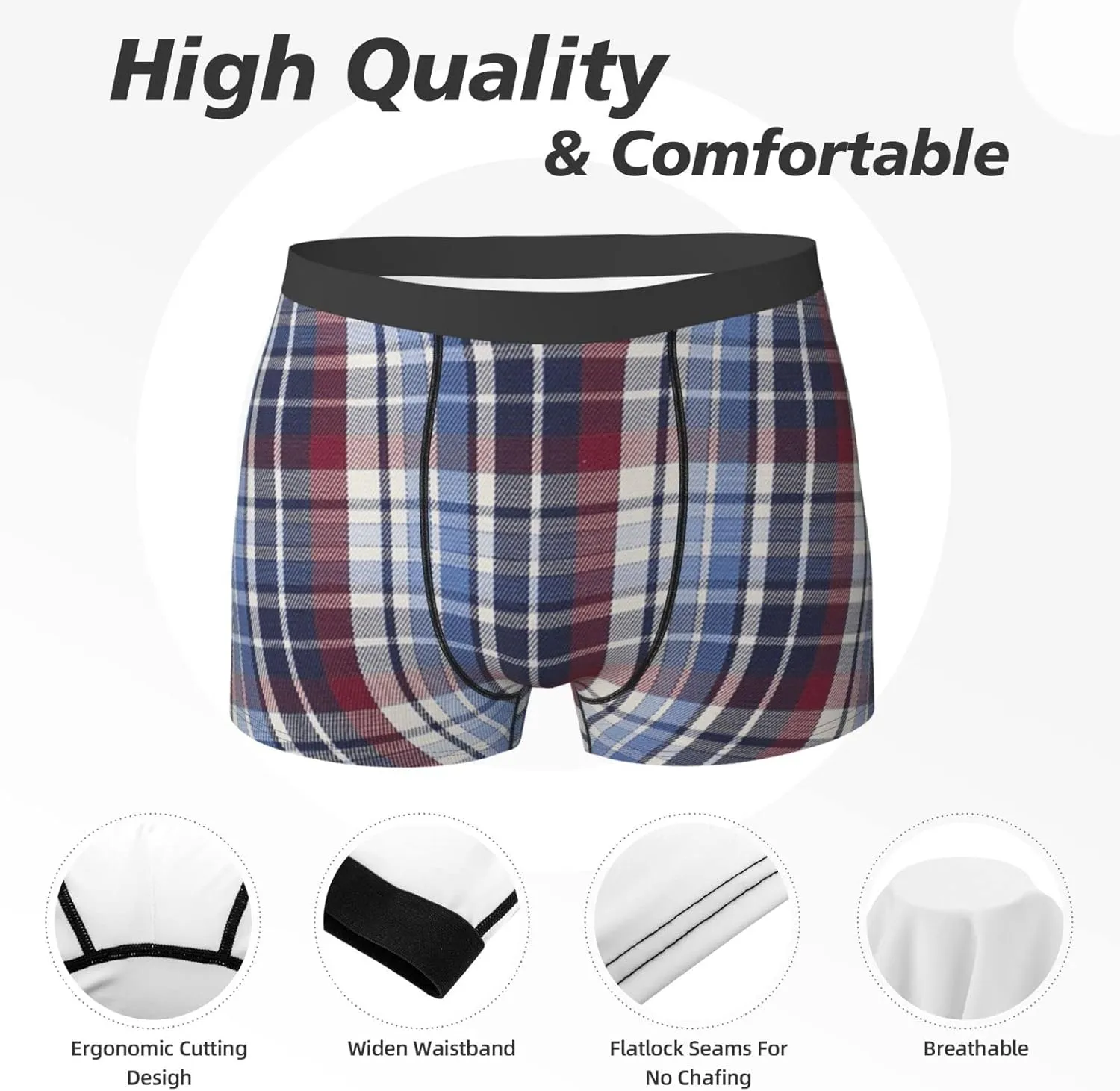 Sunflower Men'S Breathable Boxer Briefs Soft Shorts Comfortable Underwear