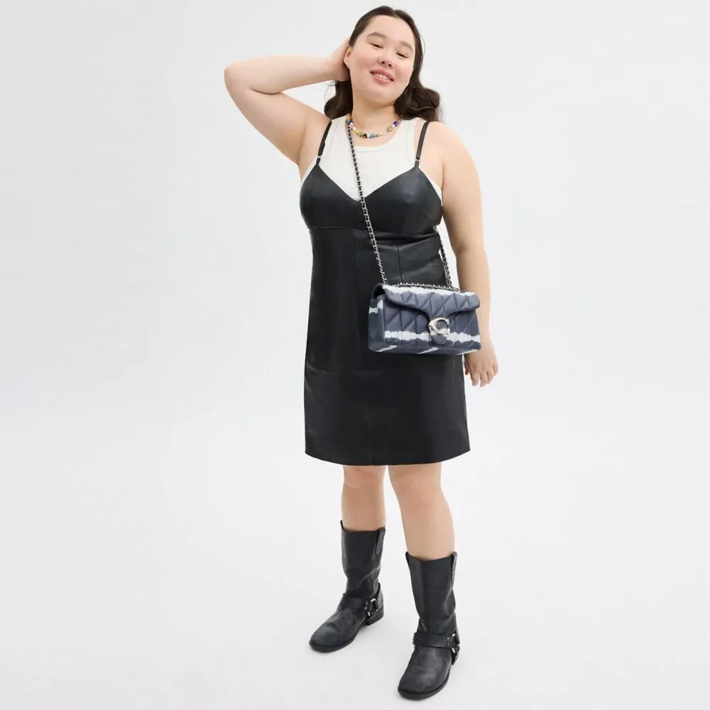 Tabby Shoulder Bag 26 With Quilting And Tie Dye