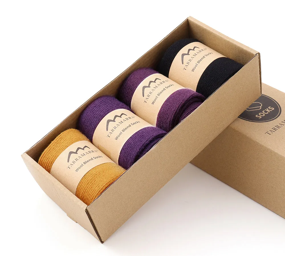 TARRAMARRA® Women Wool Blend Socks 4 Pairs