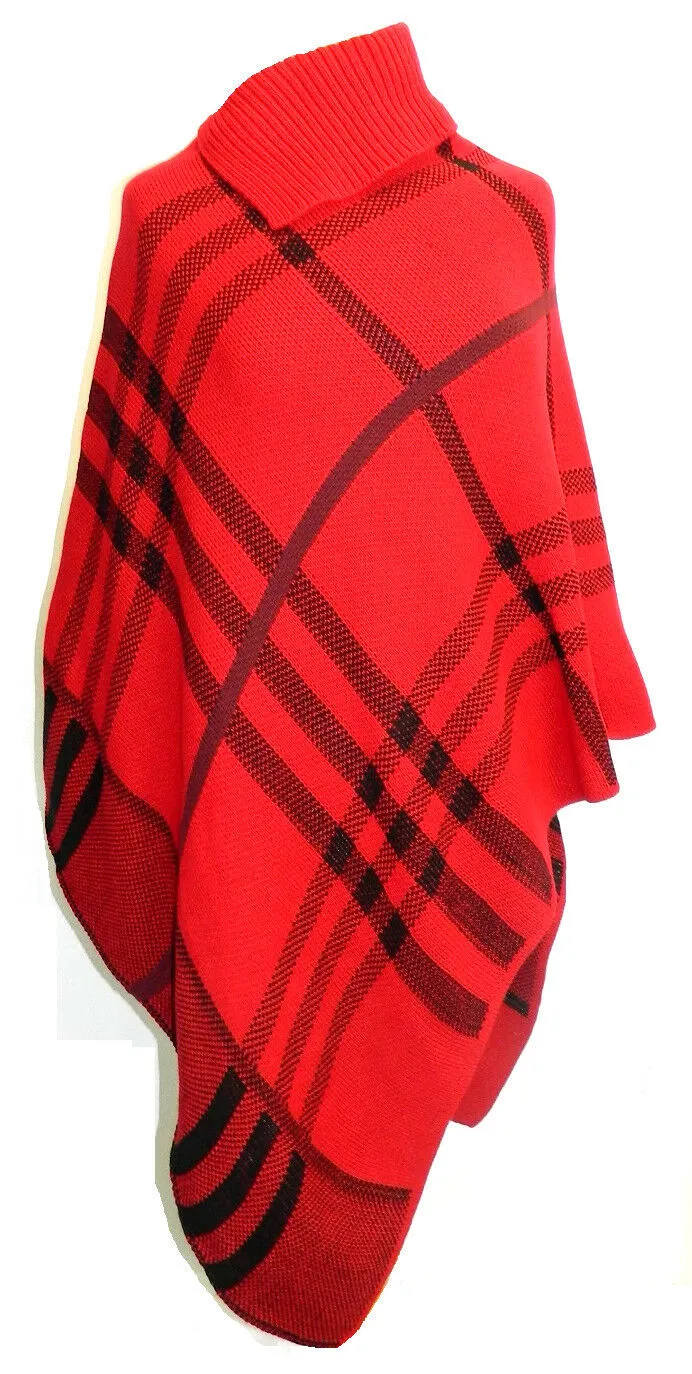 Tartan Ponchos