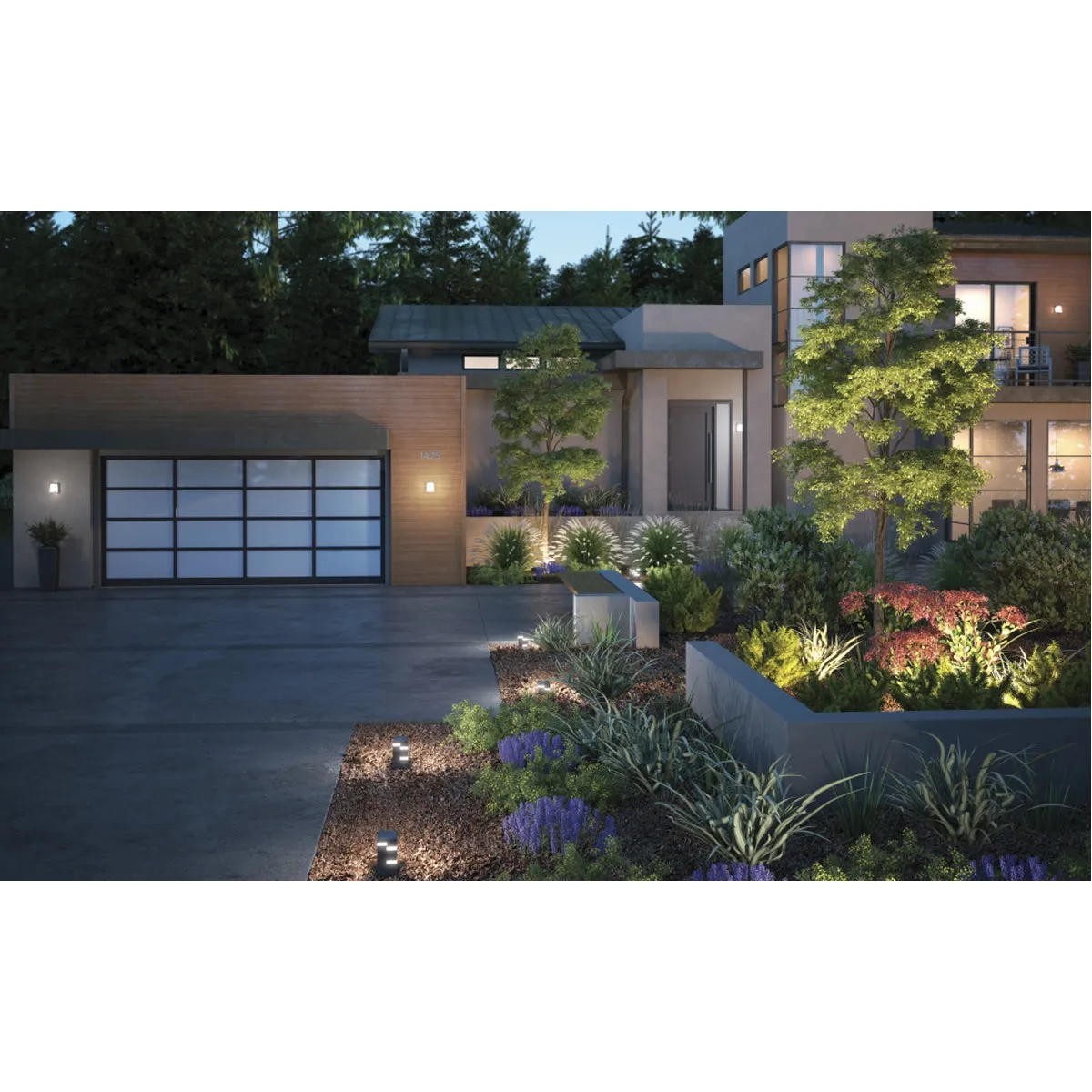 Tech Lighting Revel 8-inch Outdoor Path Lighting - Stake Mounting Kit