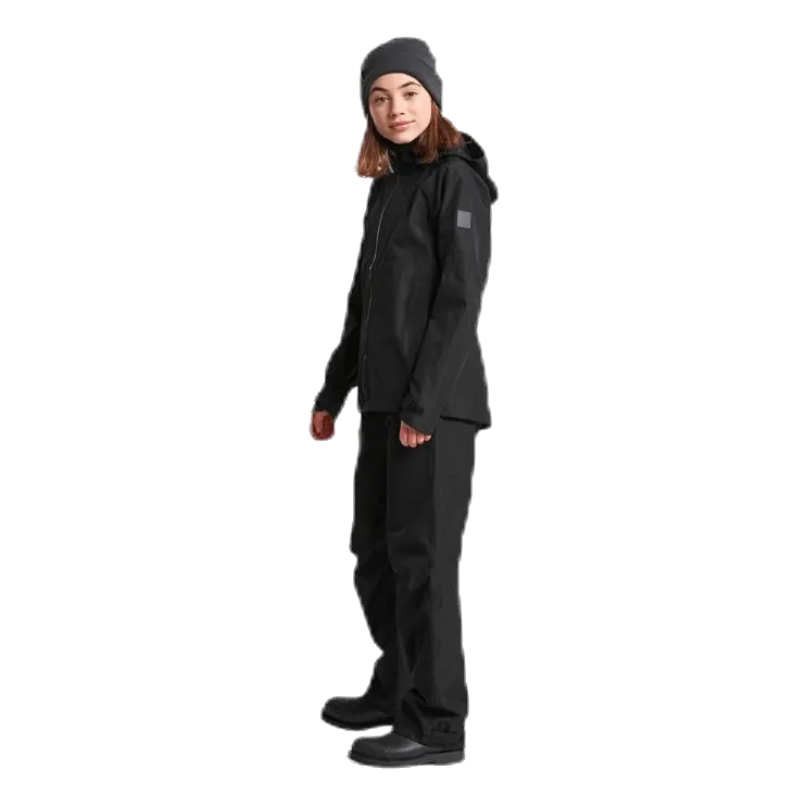 Tera Girls Rain Jacket Black