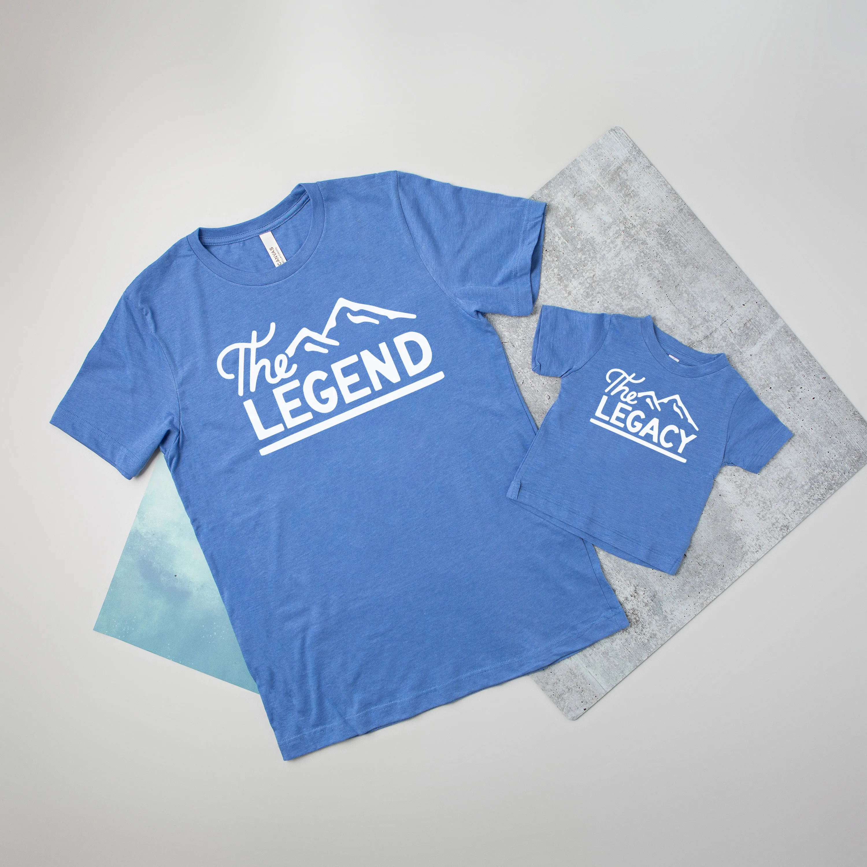 The Legend and The Legacy Father and Son Matching T-shirts