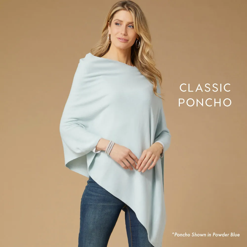 The Lightweight Ponchos - Denim