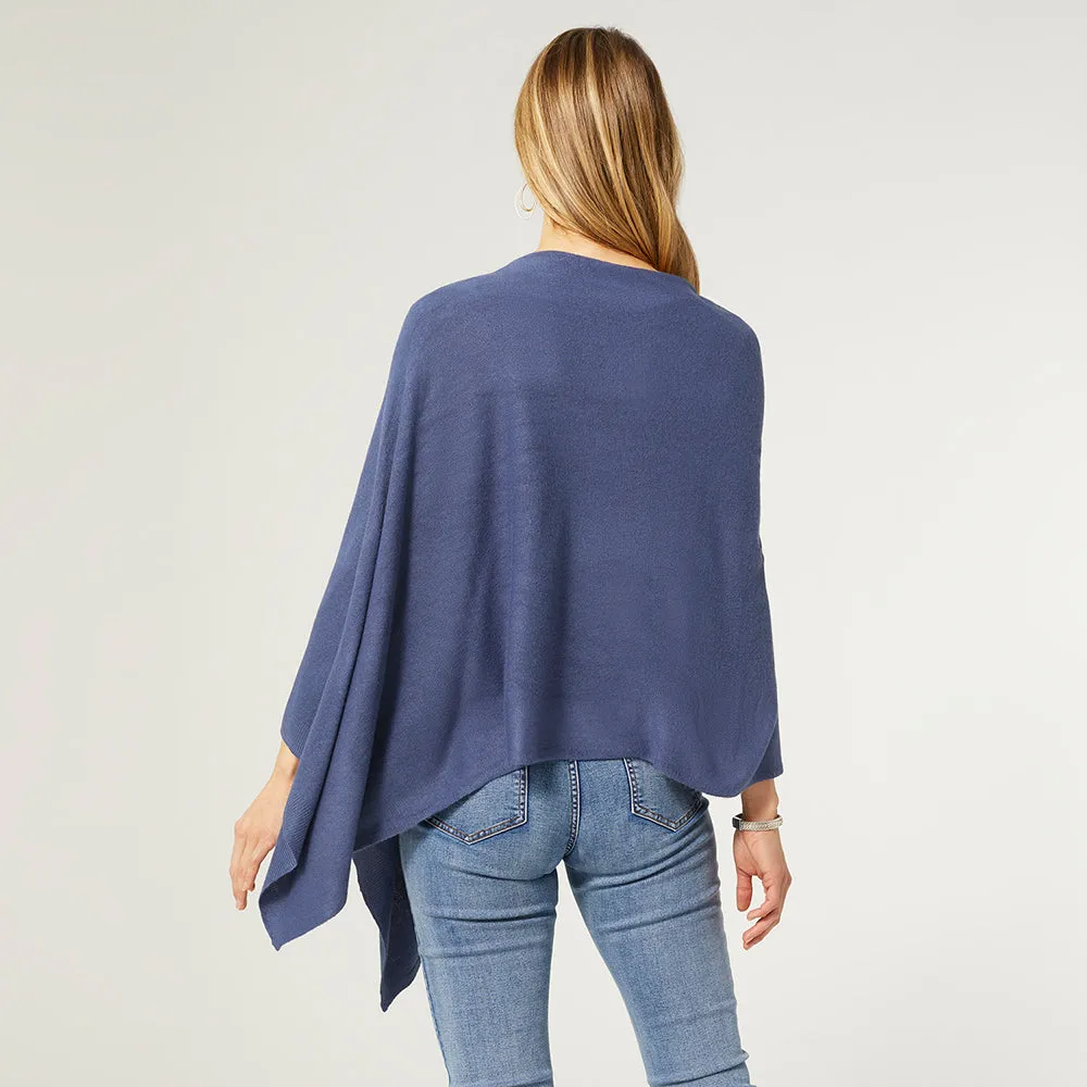 The Lightweight Ponchos - Denim