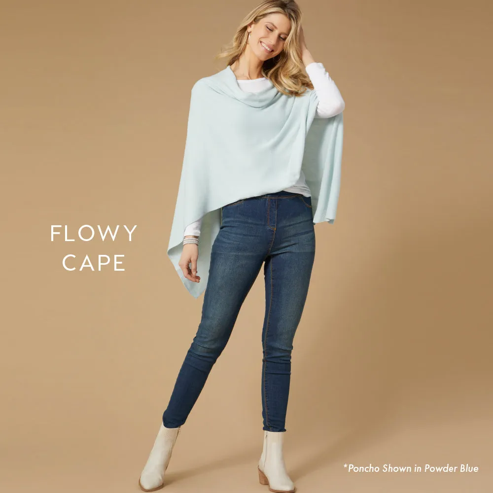 The Lightweight Ponchos - Denim