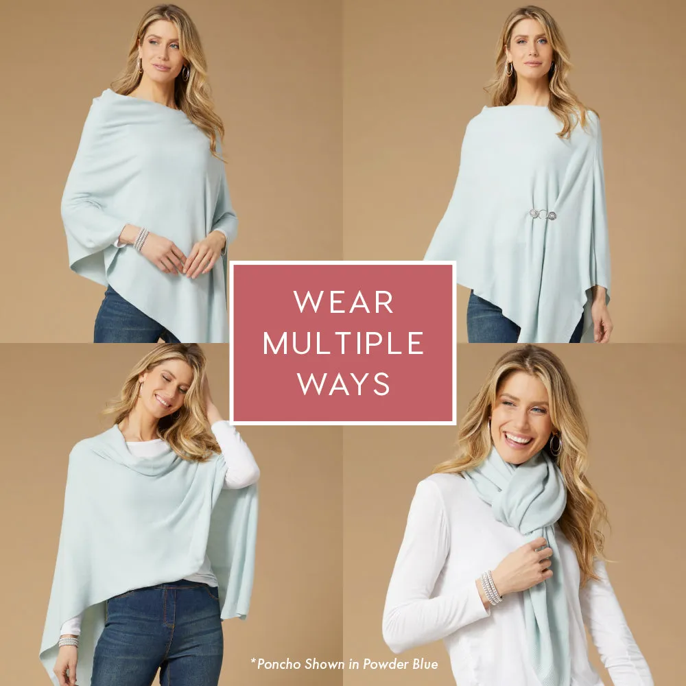 The Lightweight Ponchos - Denim